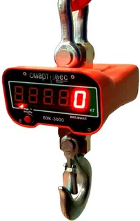 Весы крановые электронные ВК 3т (встроен. аккум.) + поверка