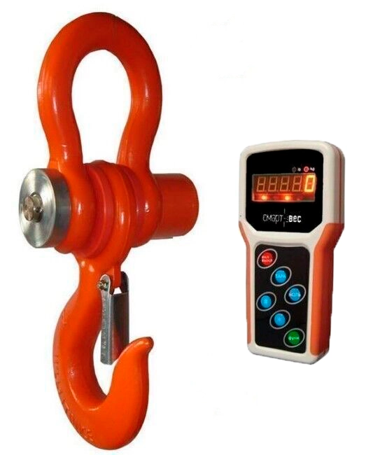 Весы крановые электронные ВКД 30т с инд. на пульте (встроен. аккум.) + поверка